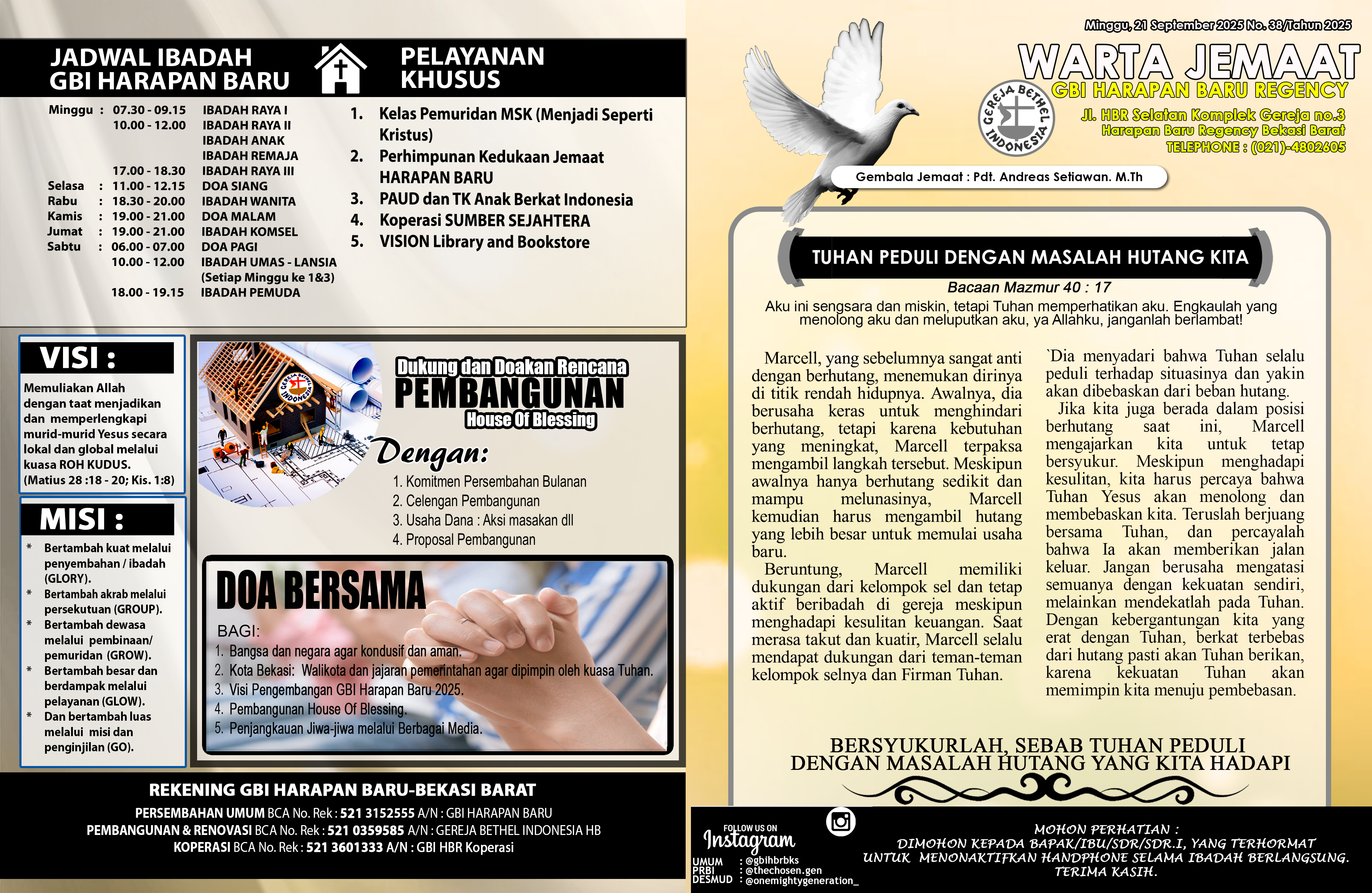 Warta Jemaat GBI Harapan Baru